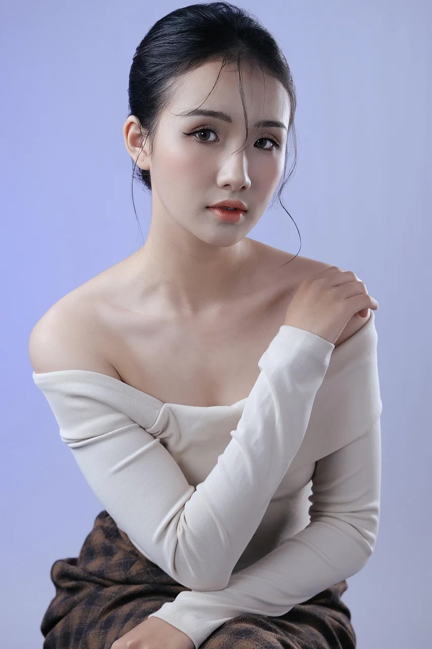 woman, face, model, eyes
