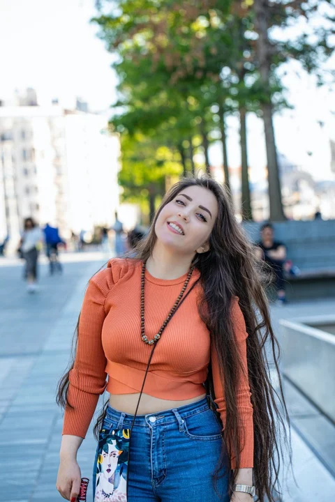 woman, pretty, portrait, girl