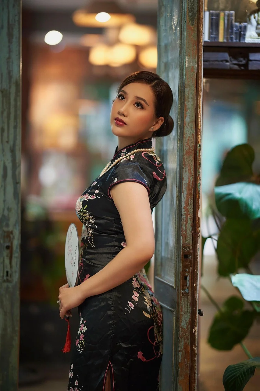 大人、アジア人女性、美しい、美しさ