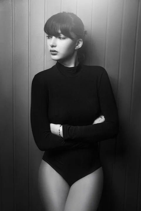 바디수트 촬영, 발레리나 소녀, 섹슈얼리티, 아름다운