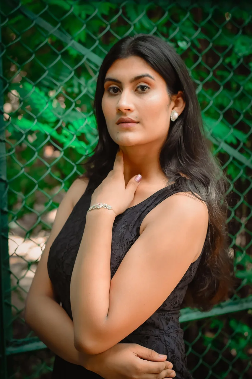 model, asian model, western outfit, makeup
