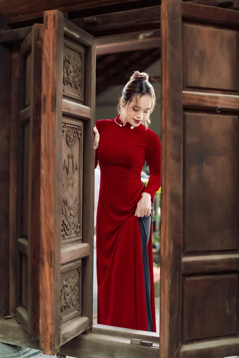 tet, ao dai, vietnamese woman, woman