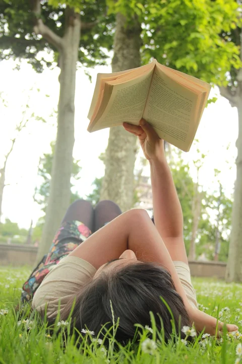 young woman, lying down, female, people