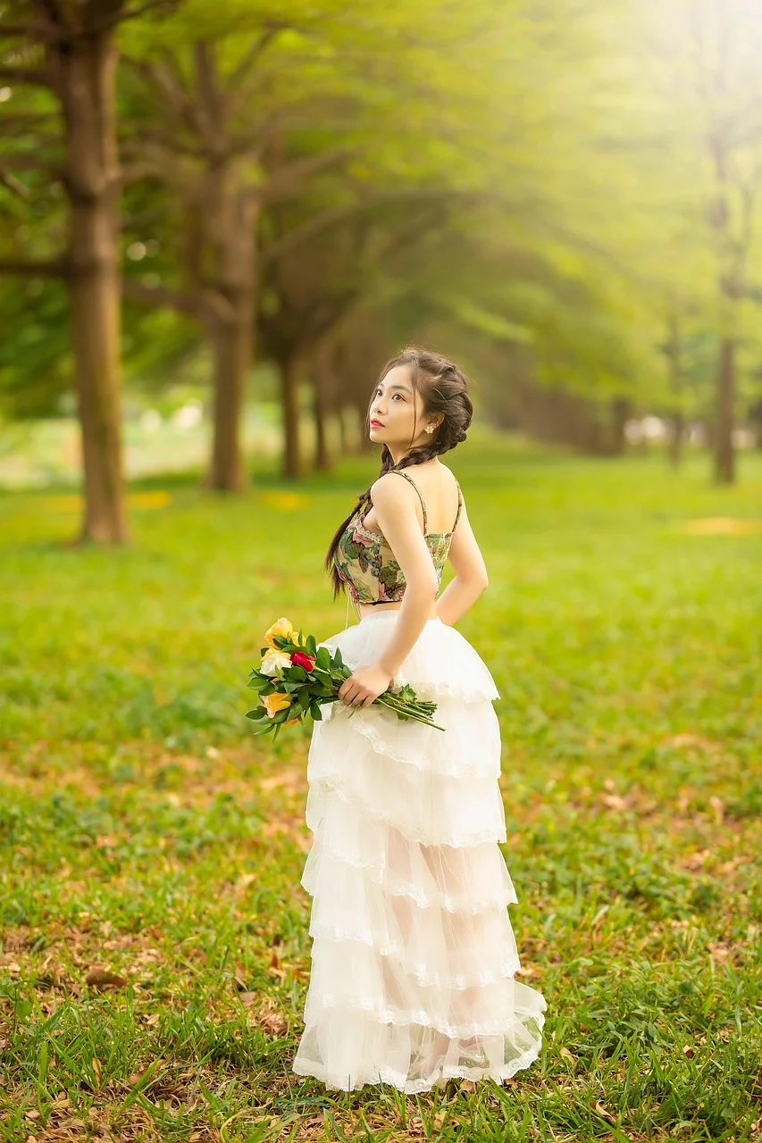 woman, nature, fashion, beautiful