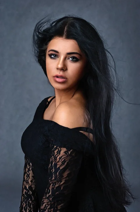 woman, model, young, face