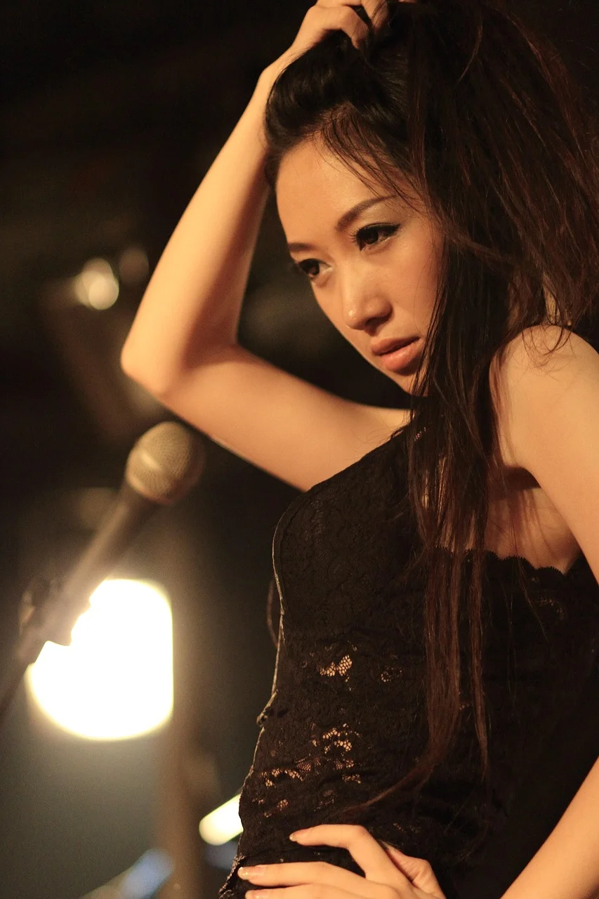 girl, singer, model, woman